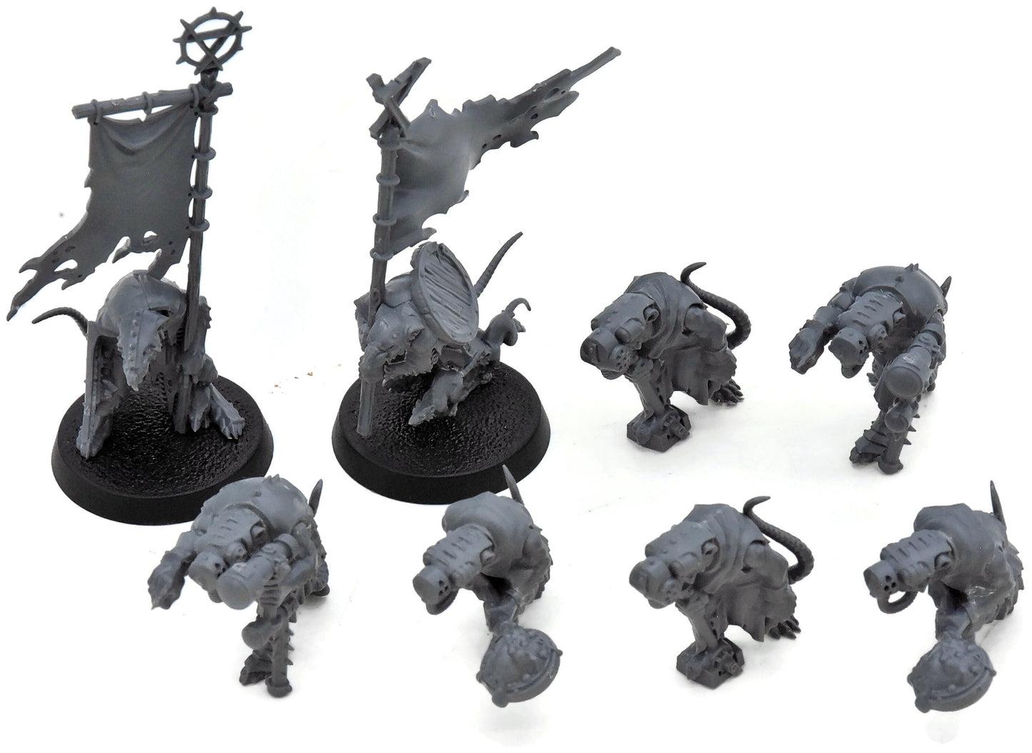 SKAVEN 8 Loose Models #1 Warhammer Fantasy 2080