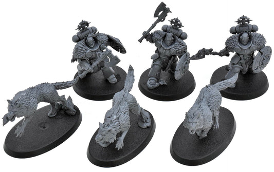 SPACE WOLVES 6 Wolf Guard Headtaker #1 Warhammer 40K 2158