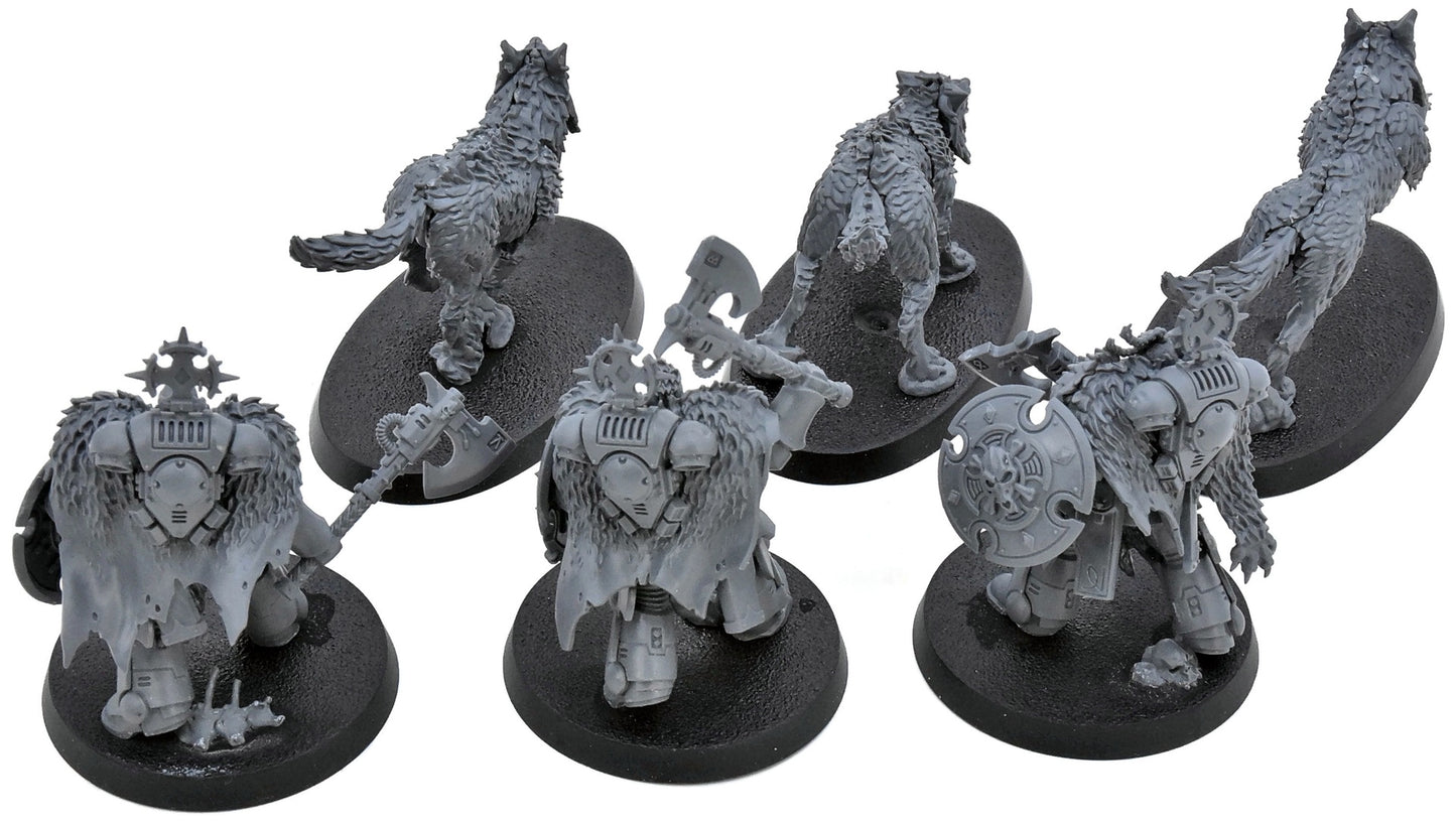 SPACE WOLVES 6 Wolf Guard Headtaker #1 Warhammer 40K 2158