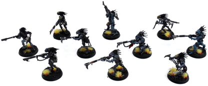 TAU EMPIRE 10 Kroot Carnivores #1 WELL PAINTED Warhammer 40K 0388