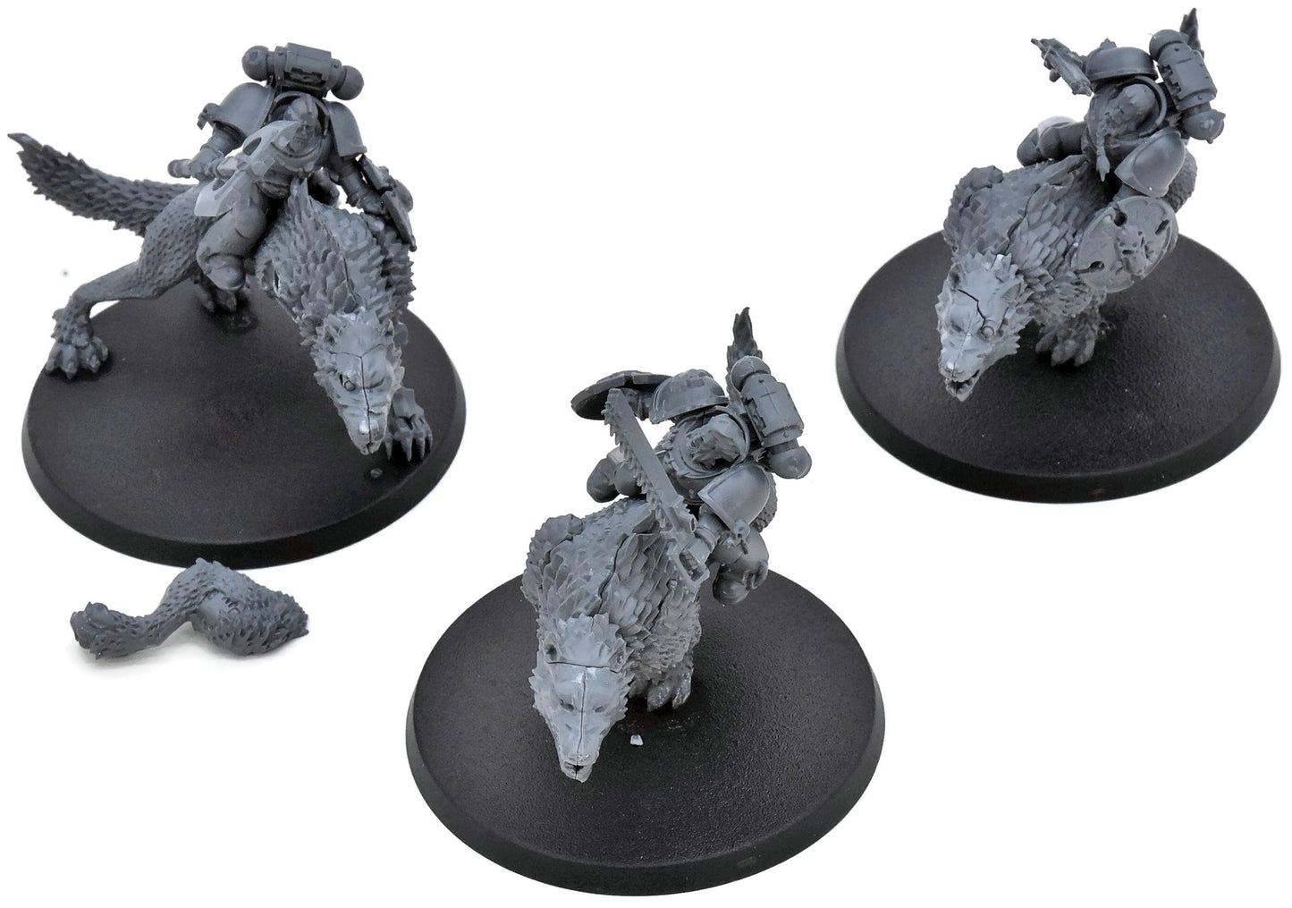 SPACE WOLVES 3 Thunderwolf Cavalry #1 Warhammer 40K 2196