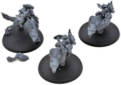 SPACE WOLVES 3 Thunderwolf Cavalry #1 Warhammer 40K 2196