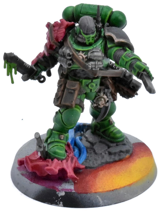 SALAMANDERS Primaris Lieutenant Phobos Armour #1 WELL PAINTED Warhammer 40K 9180