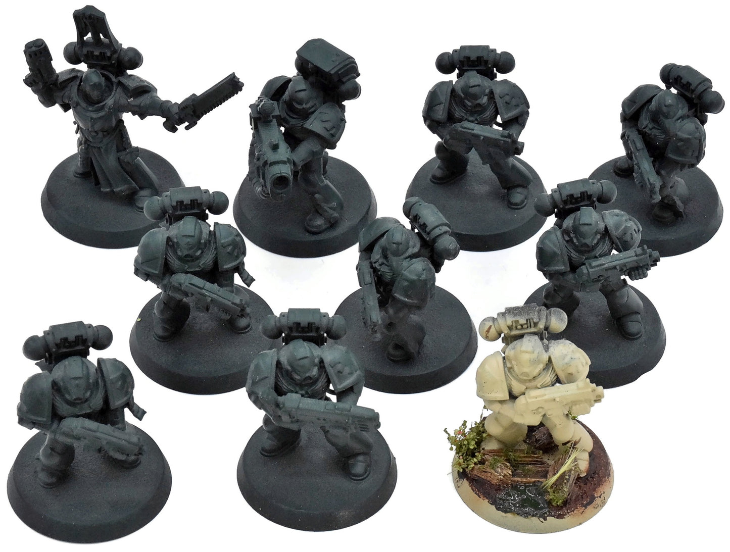 SPACE MARINES 10 Tactical Marines #1 Warhammer 40K 2264