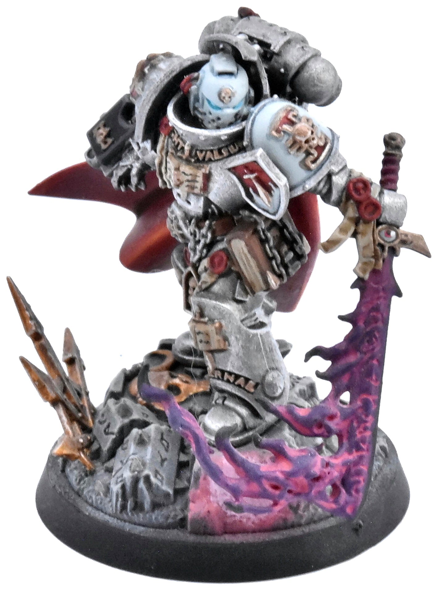 GREY KNIGHTS Castellan Crowe #1 WELL PAINTED Warhammer 40K 9203