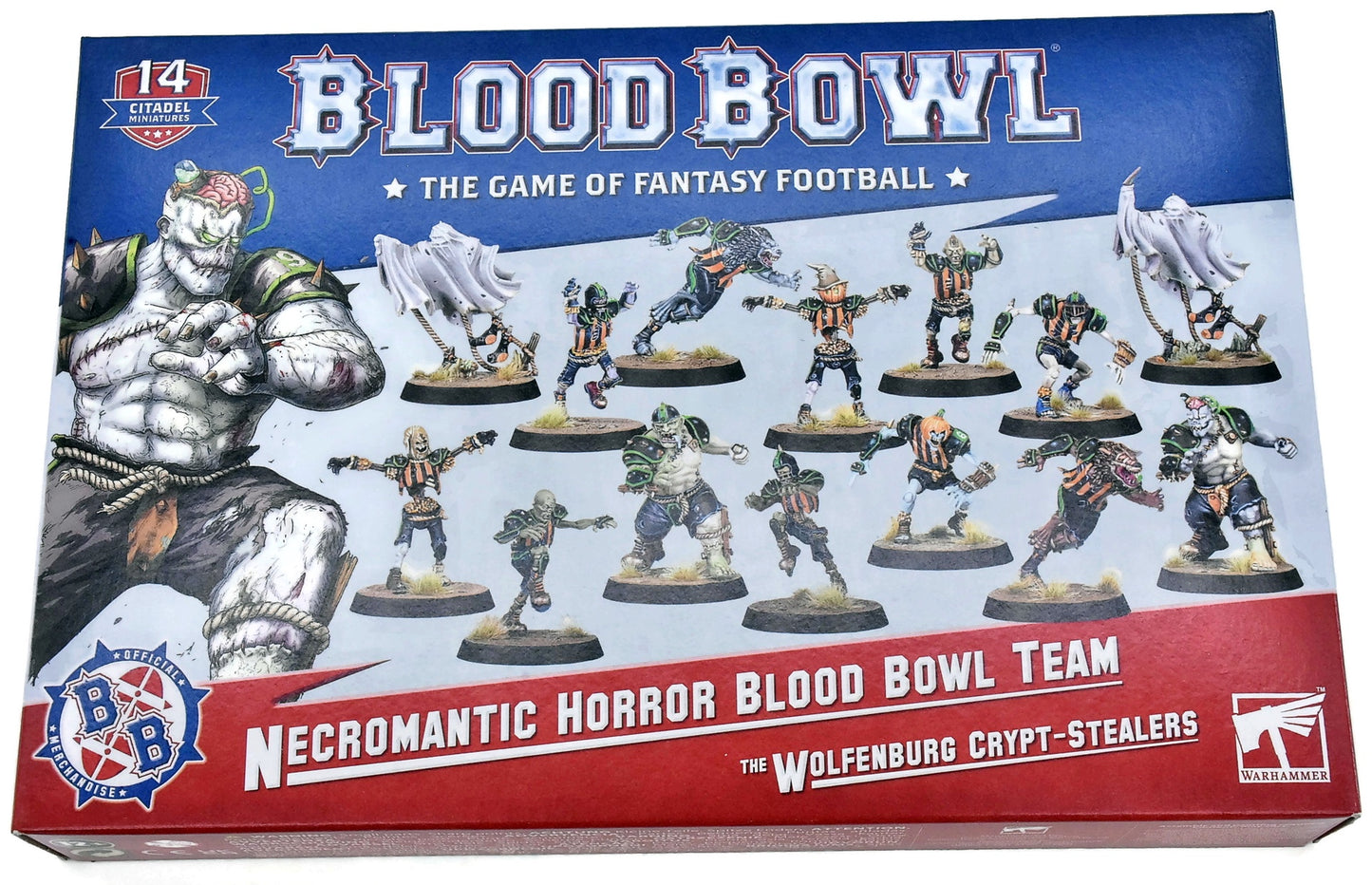BLOOD BOWL Wolfenburg Crypt-Stealers #1 Warhammer Sigmar In Box 2387