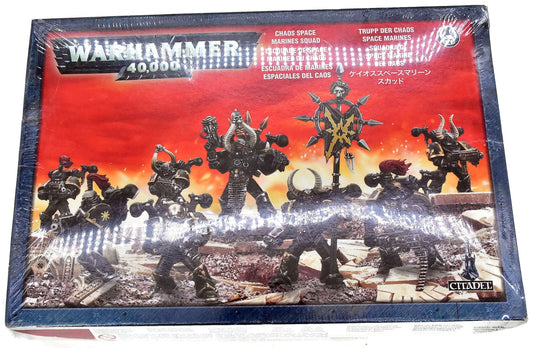 CHAOS SPACE MARINES Chaos Space Marines Squad #1 Warhammer 40K Sealed 2394