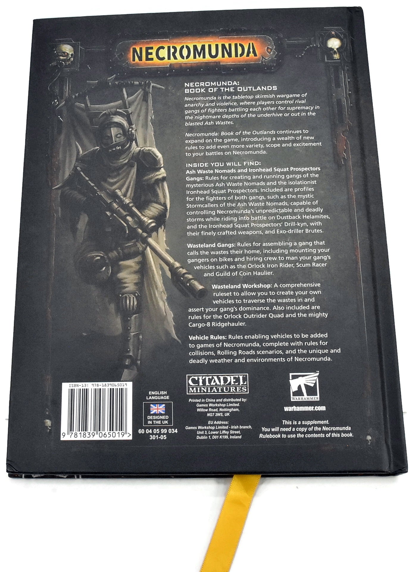 NECROMUNDA Book Of The Outlands #1 Warhammer 40K 2554