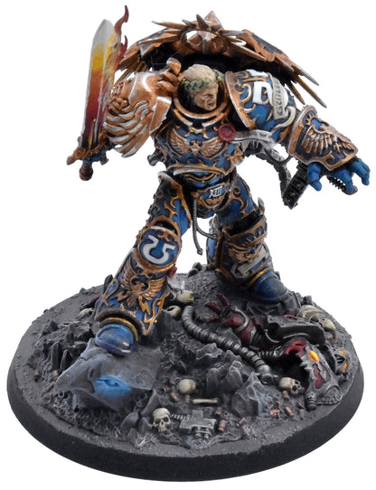 SPACE MARINES Roboute Guilliman #1 WELL PAINTED Warhammer 40K 9449