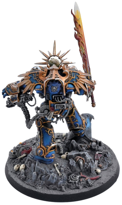 SPACE MARINES Roboute Guilliman #1 WELL PAINTED Warhammer 40K 9449
