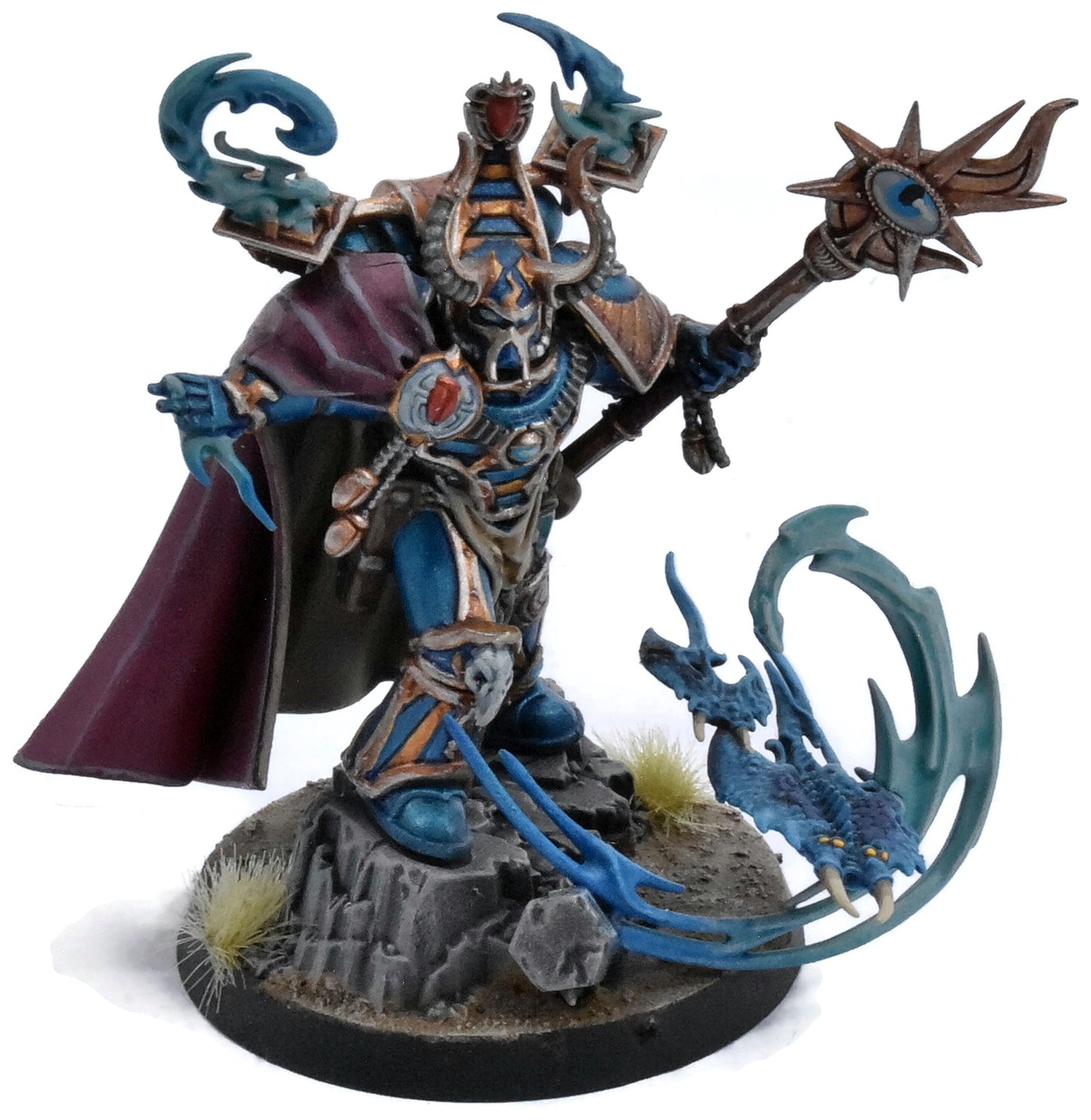 THOUSAND SONS Infernal Master #1 WELL PAINTED Warhammer 40K 9456