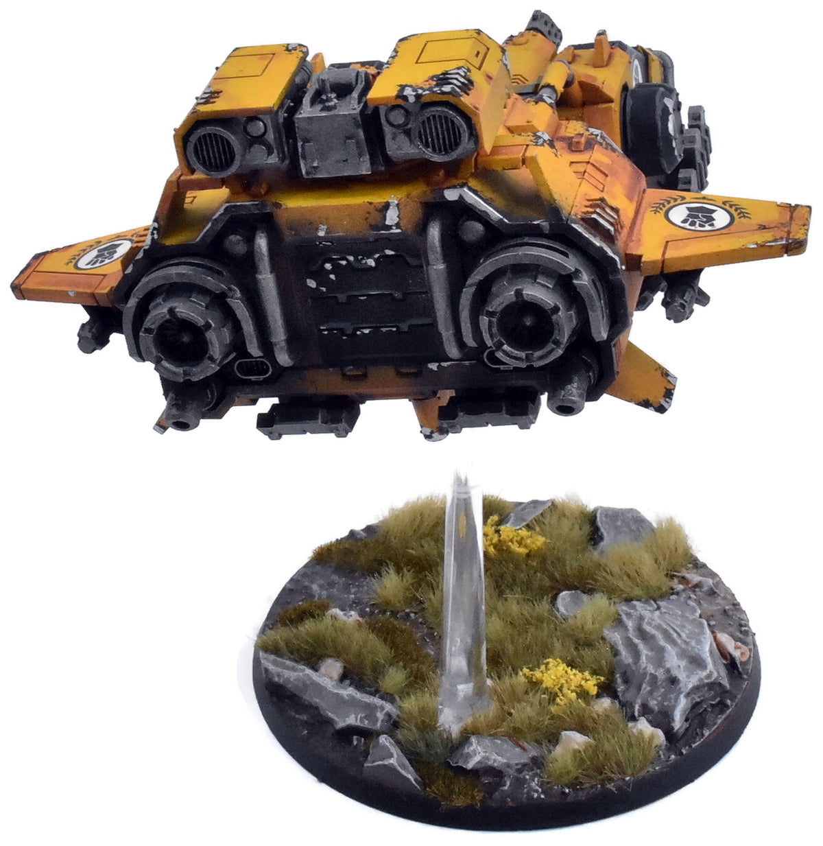 IMPERIAL FISTS Storm Speeder Hailstrike #2 PRO PAINTED Warhammer 40K 0647