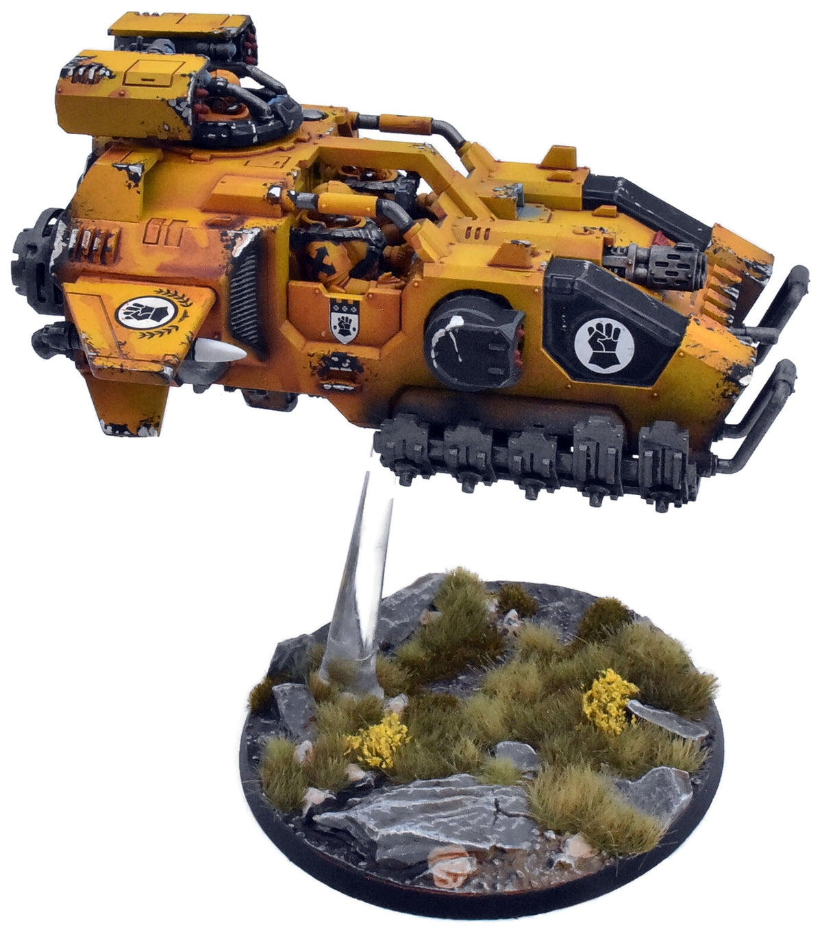 IMPERIAL FISTS Storm Speeder Hailstrike #2 PRO PAINTED Warhammer 40K 0647