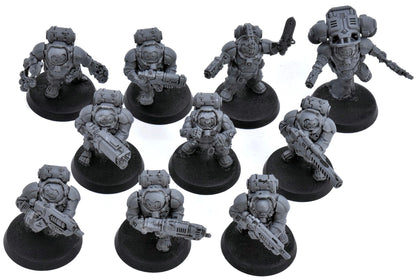 LEAGUE OF VOTANN 10 Hearthkyn Warriors #3 CONVERTED Warhammer 40K 9548
