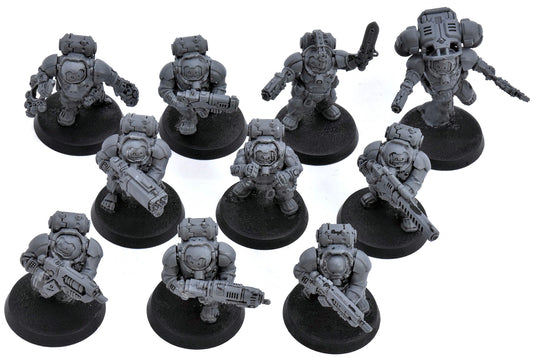 LEAGUE OF VOTANN 10 Hearthkyn Warriors #3 CONVERTED Warhammer 40K 9548