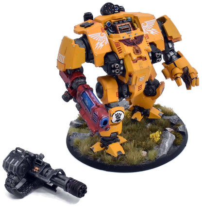 IMPERIAL FISTS Dreadnought Redemptor #1 WELL PAINTED Warhammer 40K 0661