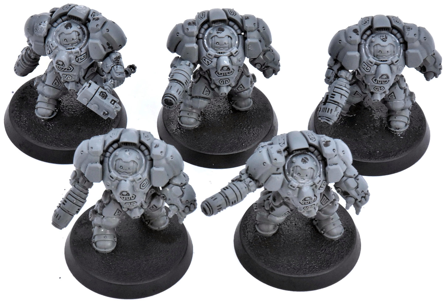 LEAGUE OF VOTANN 5 Einhyr Hearthguard #1 CONVERTED Warhammer 40K 9562