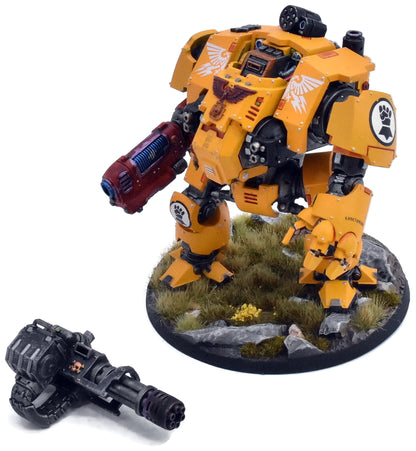 IMPERIAL FISTS Dreadnought Redemptor #1 WELL PAINTED Warhammer 40K 0661