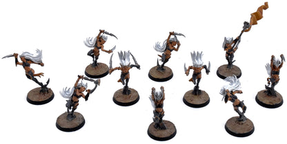 DAUGHTERS OF KHAINE 10 Witch Aelves #1 Warhammer Sigmar 0715
