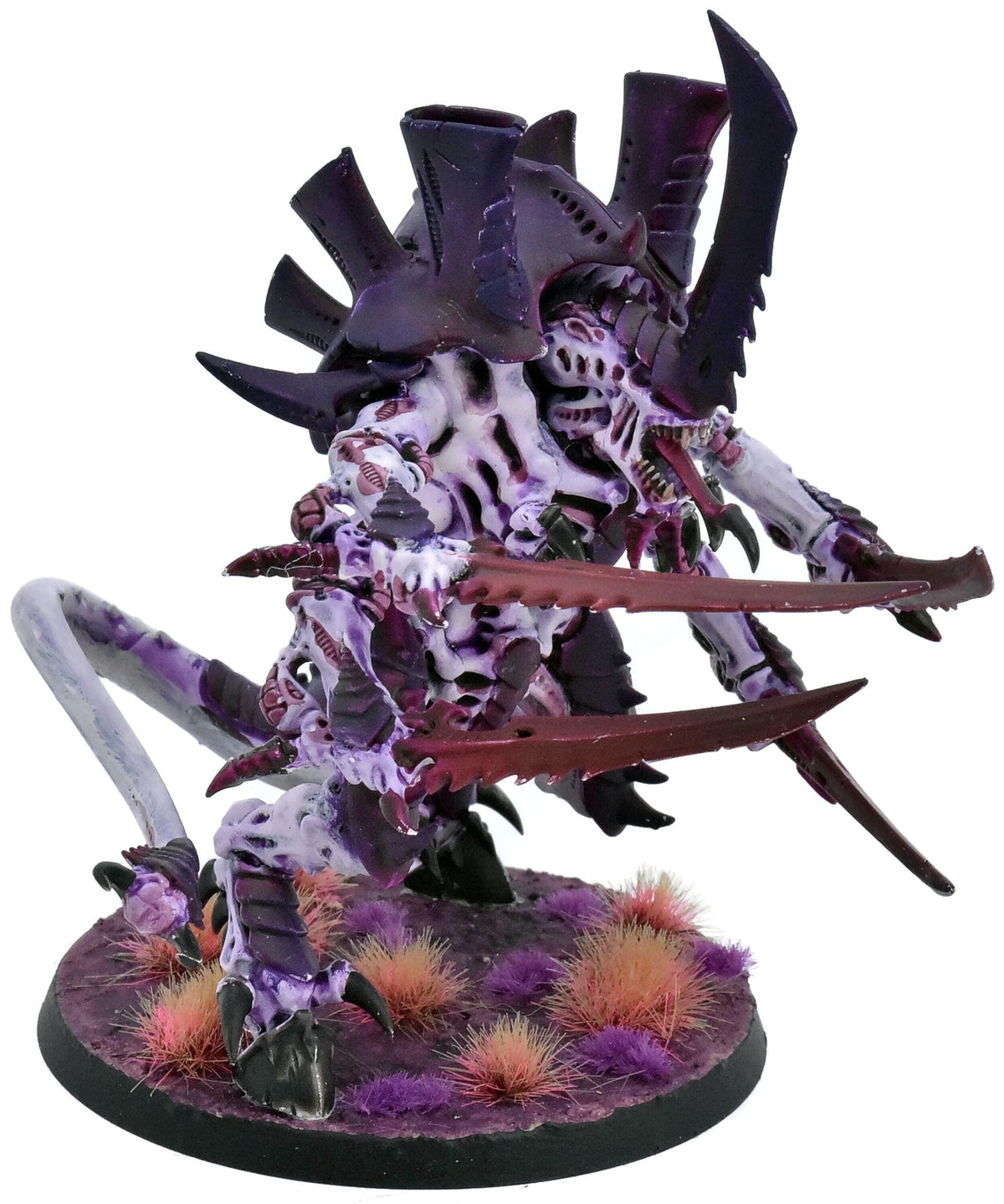 TYRANIDS Hive Tyrant Swarmlord #1 Warhammer 40K WELL PAINTED 0890