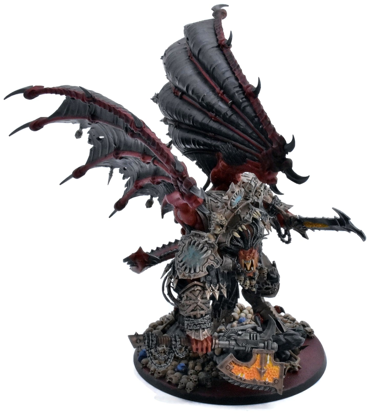 WORLD EATERS Angron Daemon Primarch Of Khorne #1 WELL PAINTED Warhammer 40K 9838