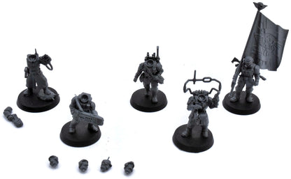 ASTRA MILITARUM 5 Cadian Command Squad #1 Warhammer 40K 9852