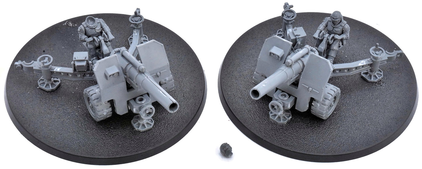 ASTRA MILITARUM 2 Field Ordnance Battery #1 Warhammer 40K 9906