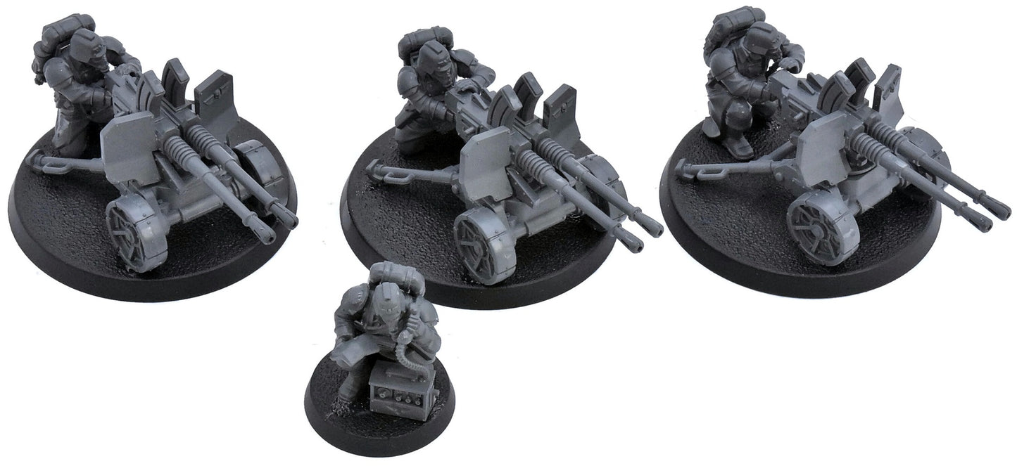ASTRA MILITARUM 3 Krieg Heavy Weapons Squad #1 Warhammer 40K 9913