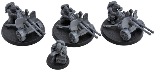 ASTRA MILITARUM 3 Krieg Heavy Weapons Squad #1 Warhammer 40K 9913