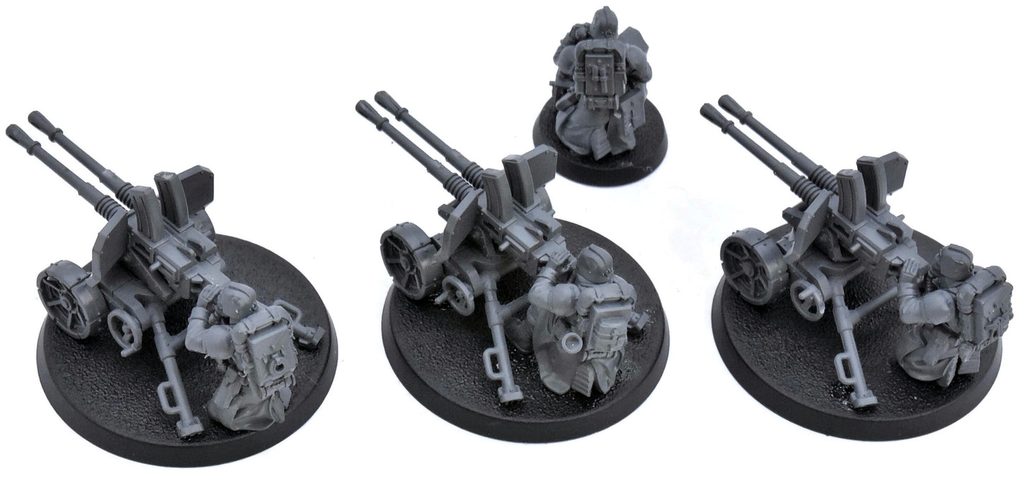 ASTRA MILITARUM 3 Krieg Heavy Weapons Squad #1 Warhammer 40K 9913