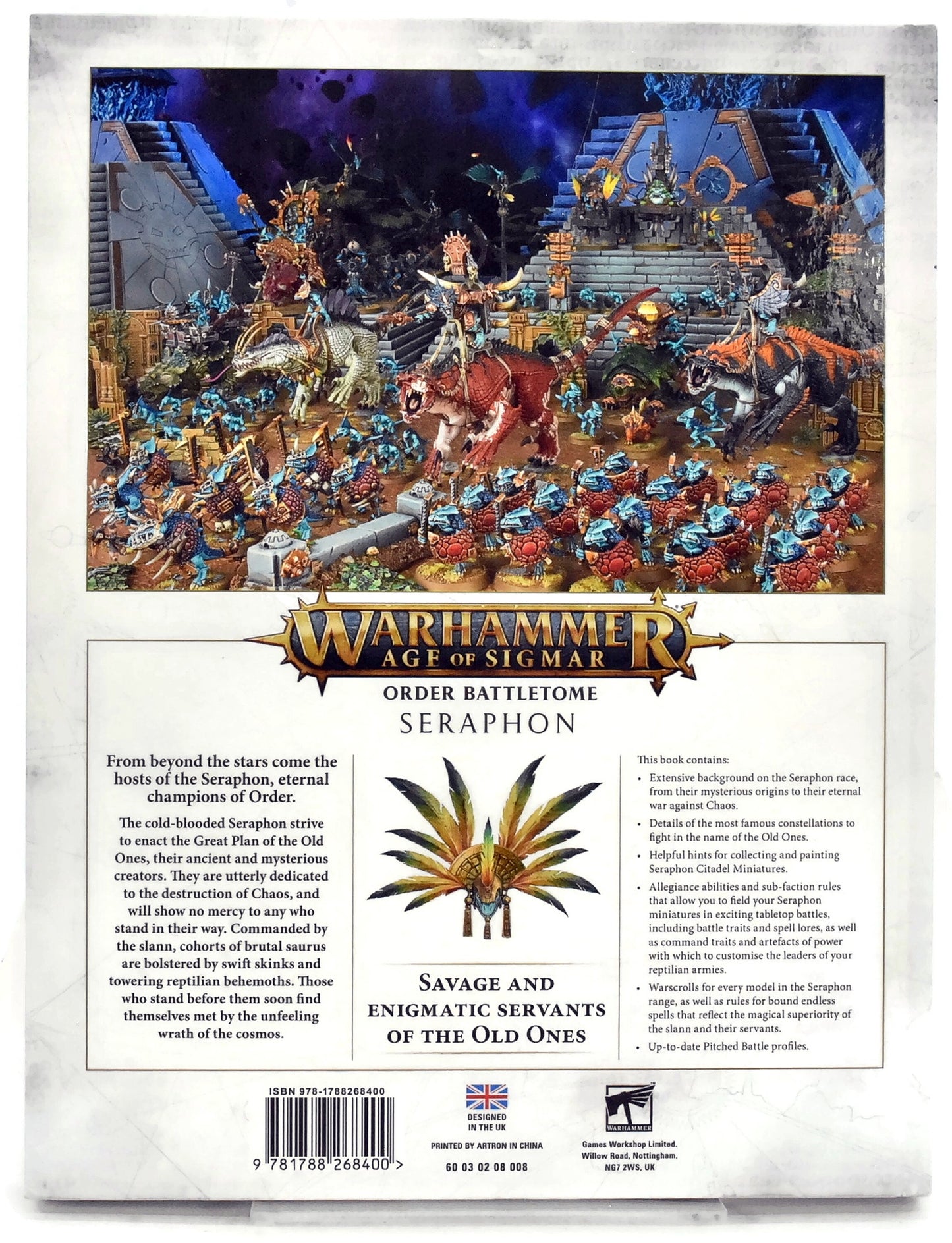 SERAPHON Battletome #1 VERY GOOD Warhammer Sigmar
