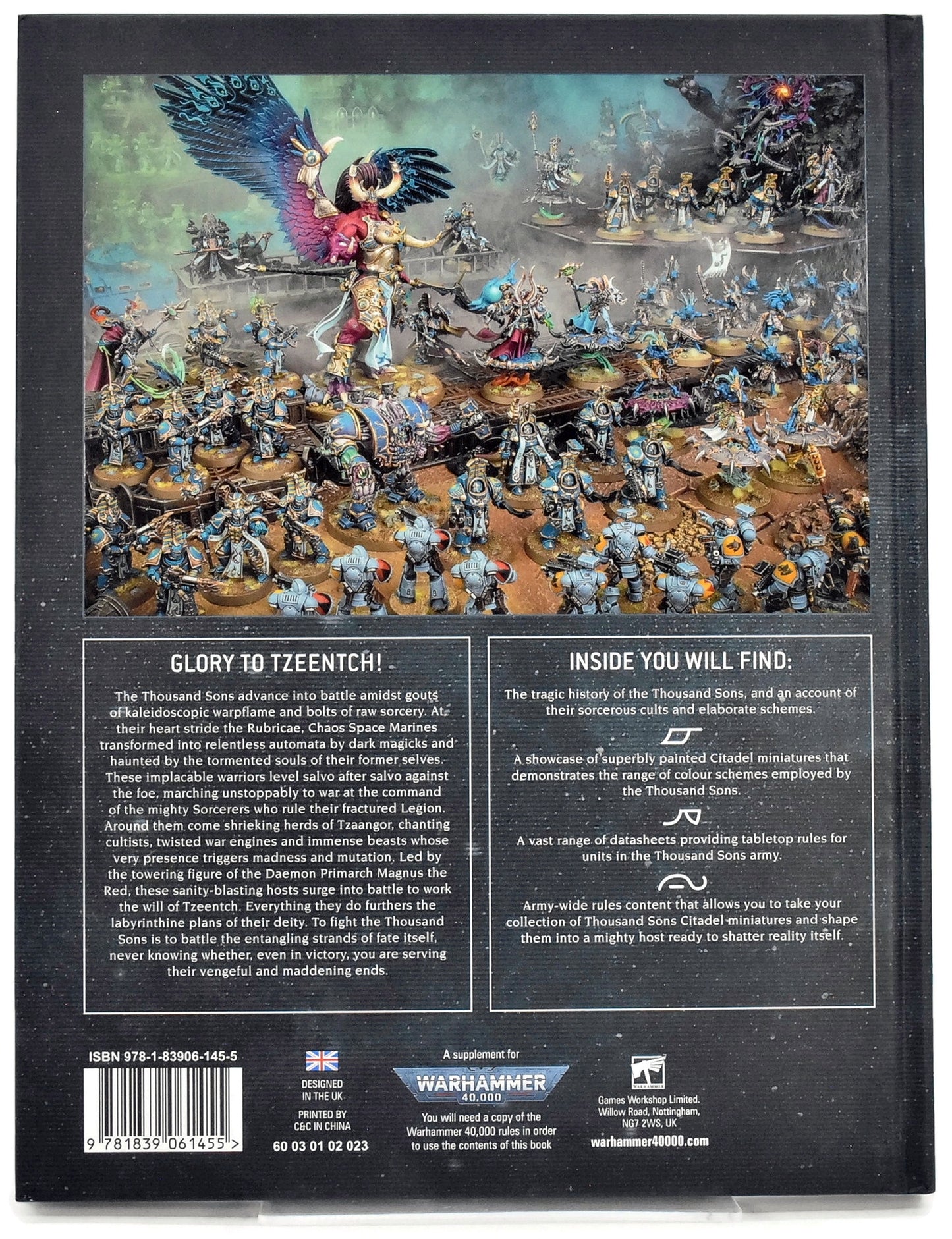 THOUSAND SONS Codex #1 VERY GOOD Warhammer 40K