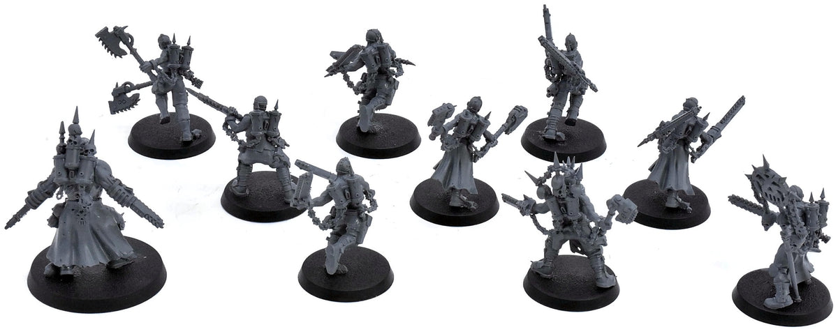 CHAOS SPACE MARINES 10 Jakhals #1 Warhammer 40K 0968