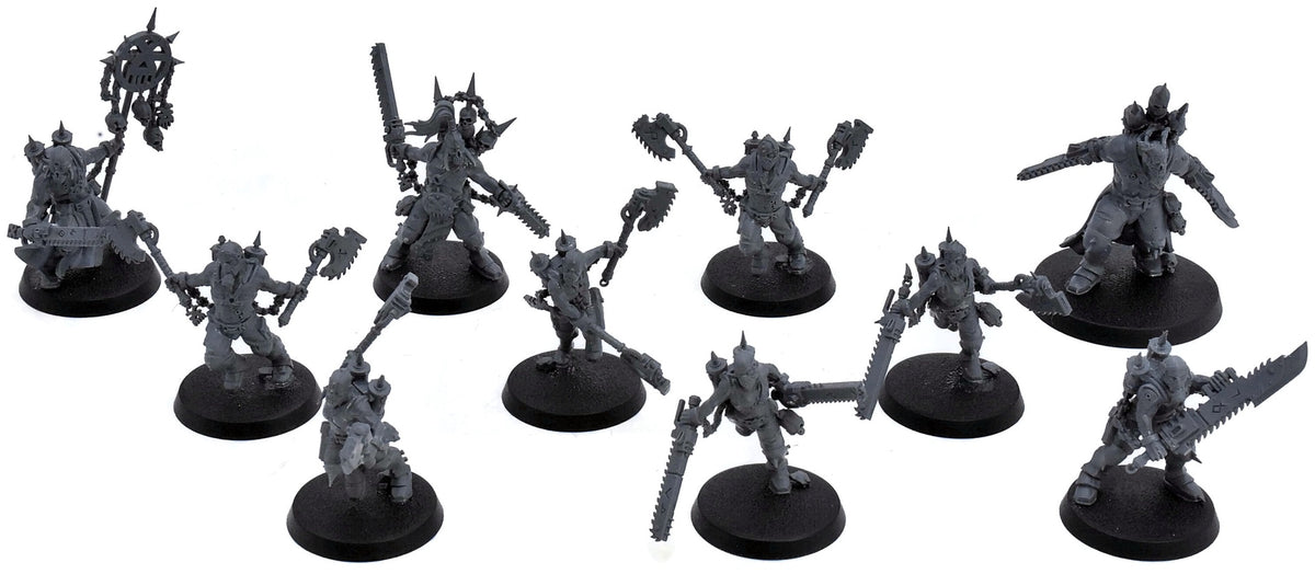 CHAOS SPACE MARINES 10 Jakhals #2 Warhammer 40K 0975
