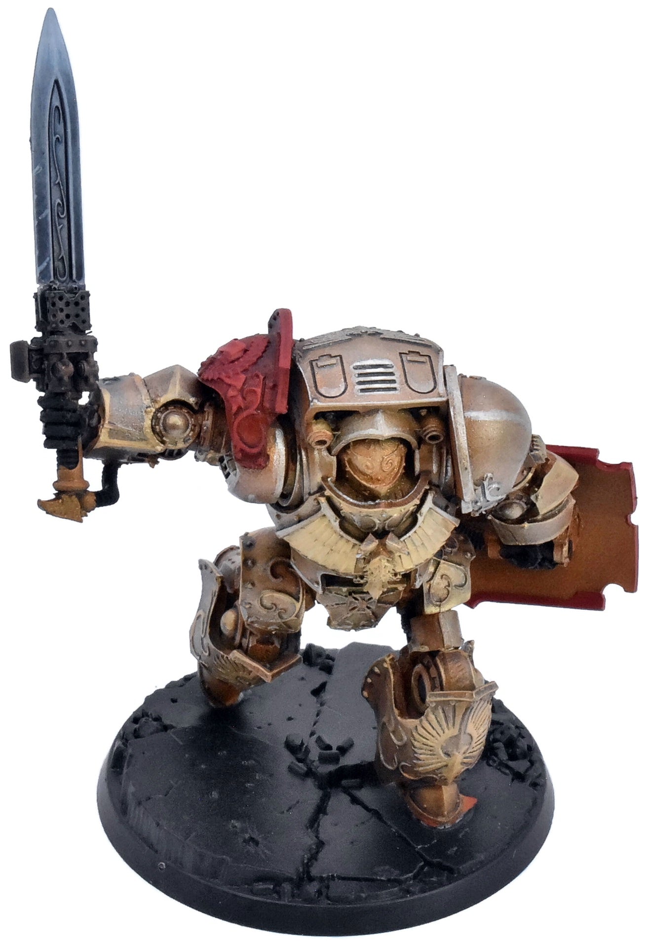 ADEPTUS CUSTODES Contemptor-Galatus Dreadnought #2 WELL PAINTED 40K 9968