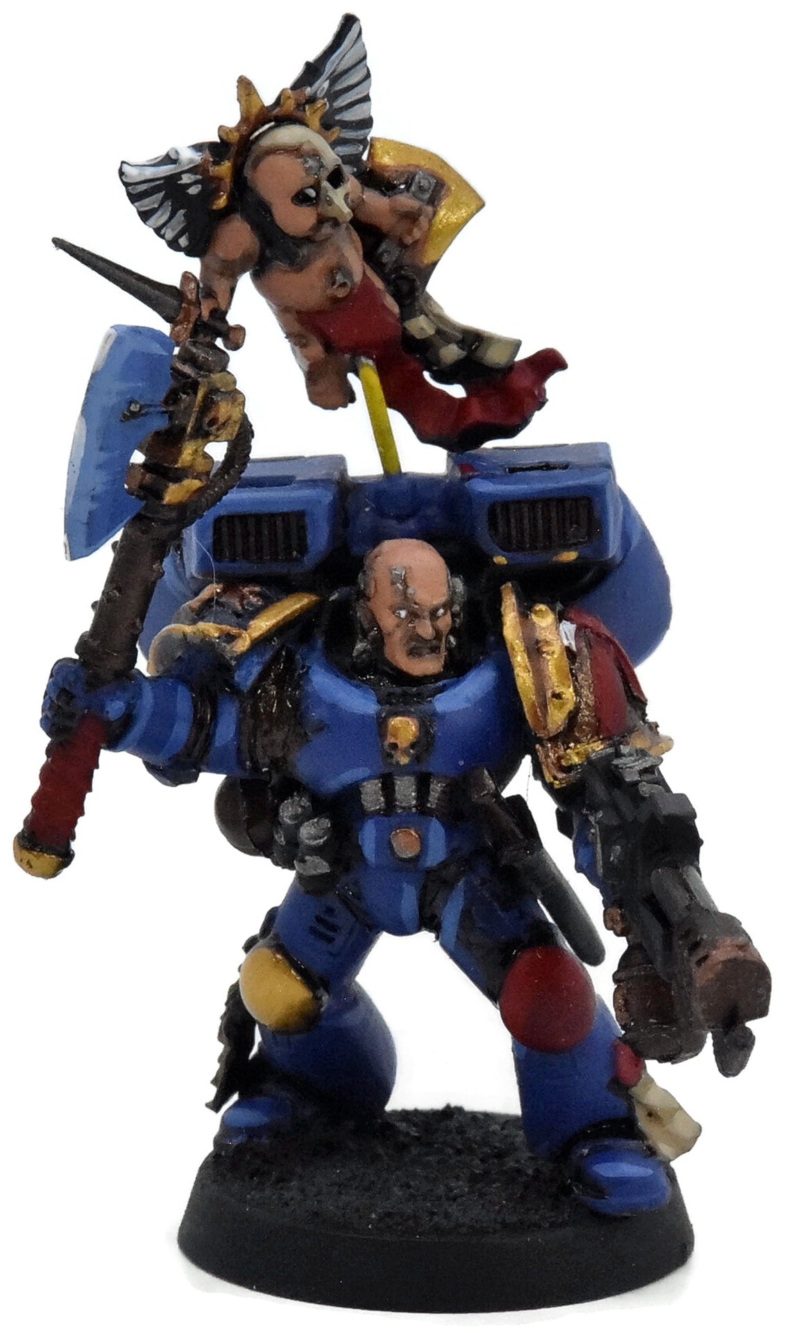 SPACE MARINES Captain With Jump Pack #1 Warhammer 40K 2820
