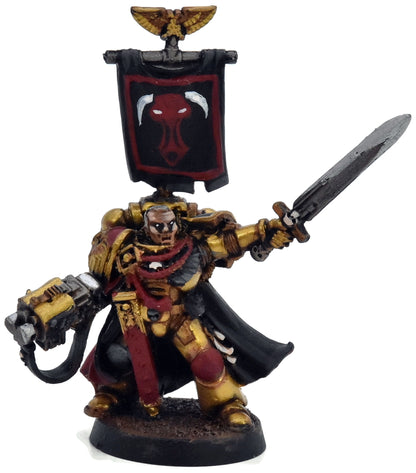 SPACE MARINES Captain #1 METAL Warhammer 40K 2844 Minotaurs