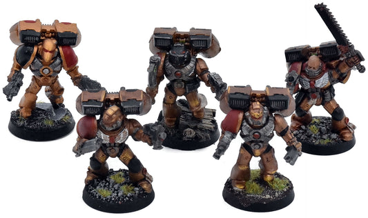 SPACE MARINES 5 Vanguard Veteran Squad #3 Minotaurs 40K 2851