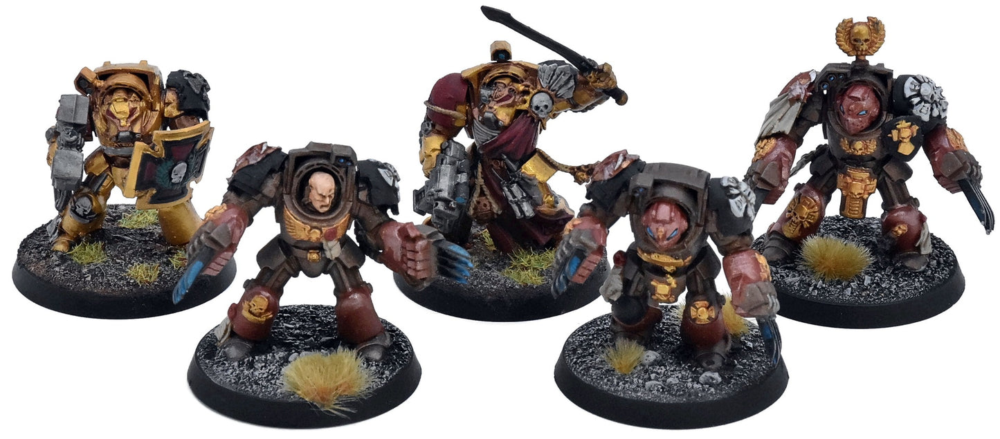 SPACE MARINES 5 Terminator Assault Squad #1 Minotaurs 40K 2875