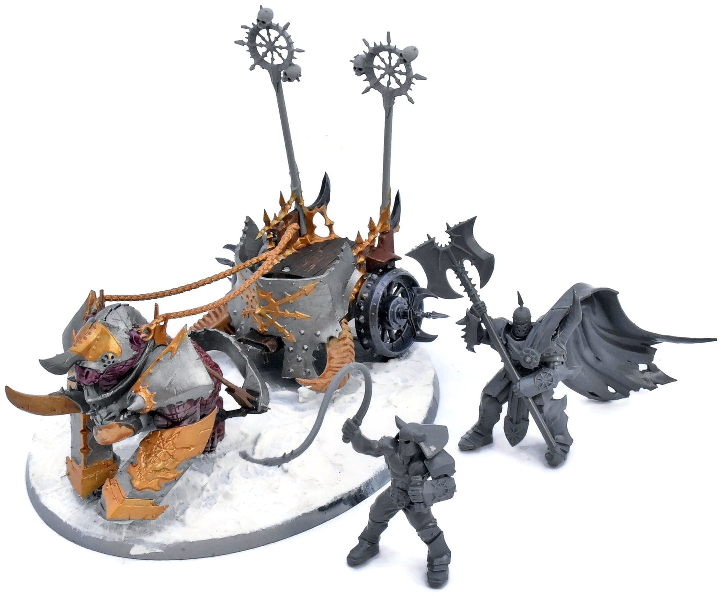 SLAVES TO DARKNESS Gorebeast Chariot #1 Warhammer Sigmar 0094