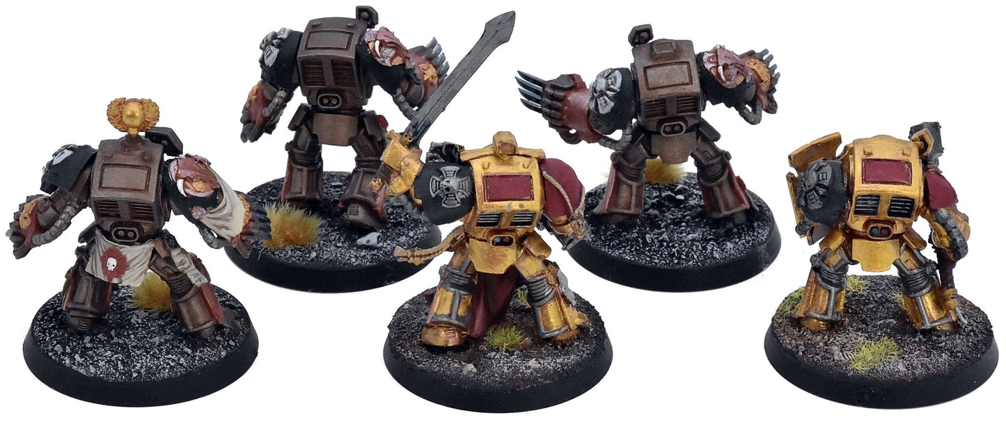 SPACE MARINES 5 Terminator Assault Squad #1 Minotaurs 40K 2875