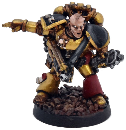 SPACE MARINES Lieutenant #1 METAL Minotaurs 40K 2899