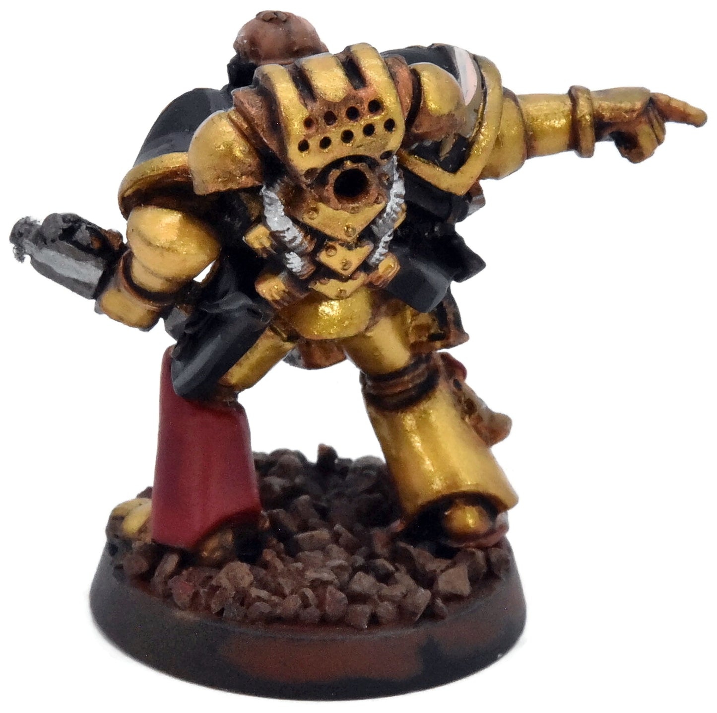 SPACE MARINES Lieutenant #1 METAL Minotaurs 40K 2899