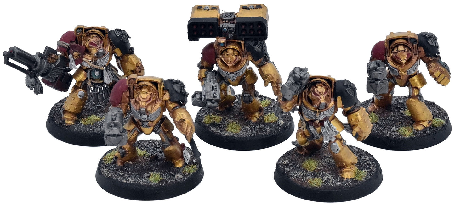 SPACE MARINES 5 Terminator Assault Squad #5 Minotaurs 40K 2936