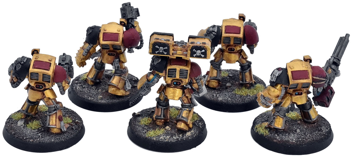 SPACE MARINES 5 Terminator Assault Squad #5 Minotaurs 40K 2936