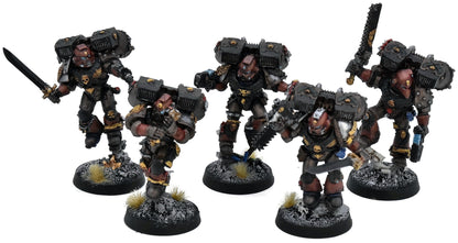 SPACE MARINES 5 Vanguard Veteran Squad #6 Minotaurs 40K 2943 Broken