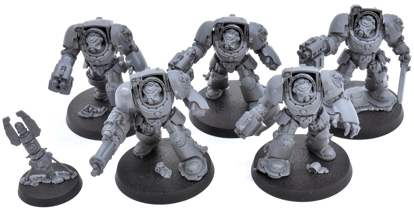 SPACE MARINES 5 Terminator Squad #1 Warhammer 40K 0193