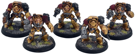 SPACE MARINES 5 Terminator Assault Squad #7 Minotaurs 40K 2974