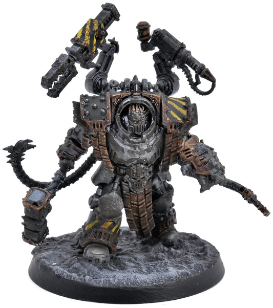 CHAOS SPACE MARINES Kravek Morne #1 WELL PAINTED Warhammer 40K 1187