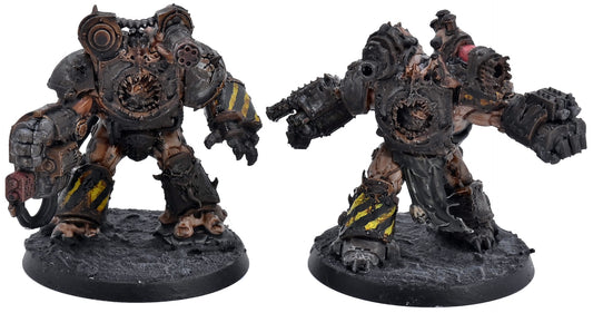 CHAOS SPACE MARINES 2 Obliterators #1 WELL PAINTED Warhammer 40K 1194